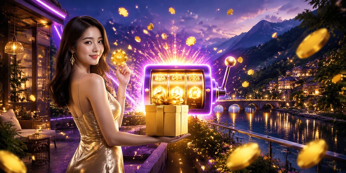Máy đánh bạc sôi động ánh đèn neon tại Sapa