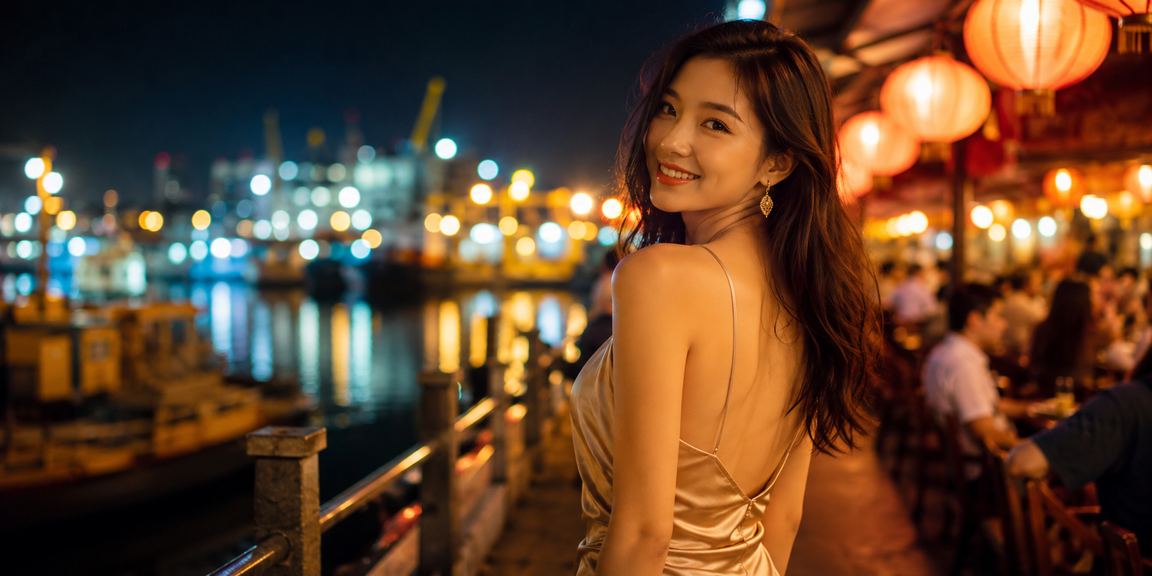 Khu vực chợ đêm Vũng Tàu sôi động với các hoạt động khuyến mãi
